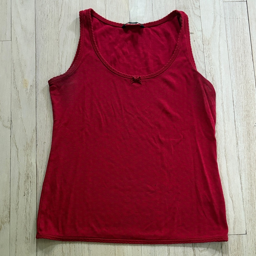 Banana Republic Red Tank Top